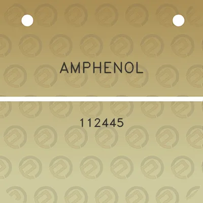 amphenol-112445