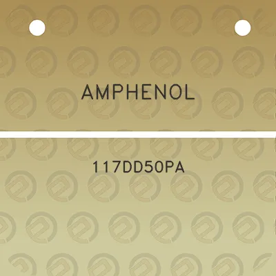 amphenol-117dd50pa