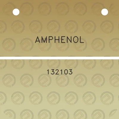 amphenol-132103