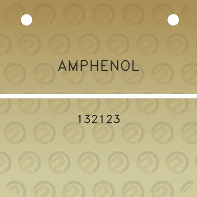 amphenol-132123