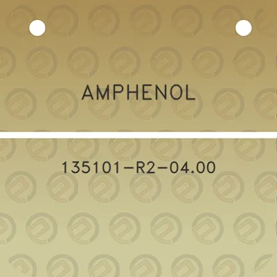 amphenol-135101-r2-0400