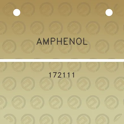 amphenol-172111