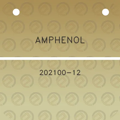 amphenol-202100-12