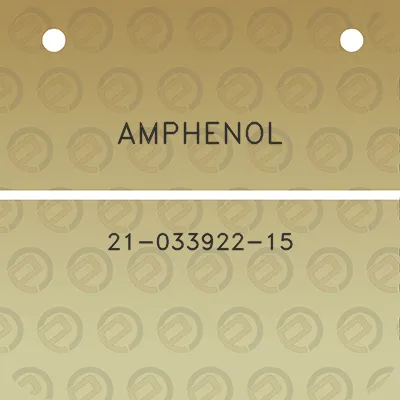 amphenol-21-033922-15