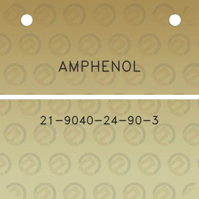 amphenol-21-9040-24-90-3