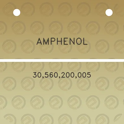 amphenol-30560200005