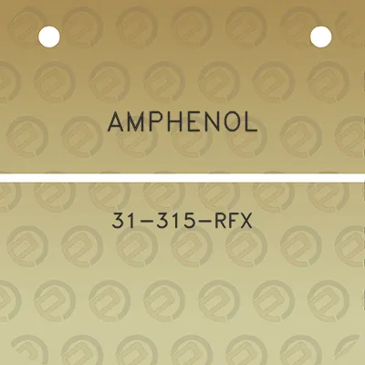 amphenol-31-315-rfx