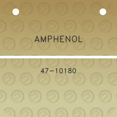 amphenol-47-10180