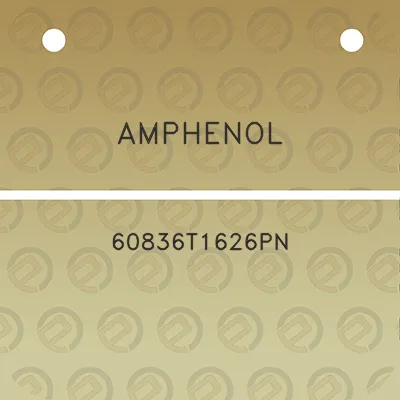 amphenol-60836t1626pn