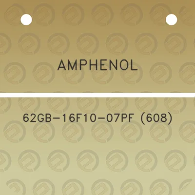 amphenol-62gb-16f10-07pf-608