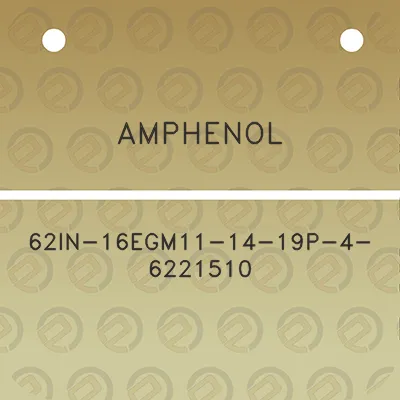 amphenol-62in-16egm11-14-19p-4-6221510