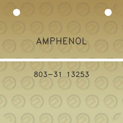 amphenol-803-31-13253