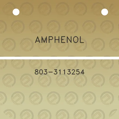 amphenol-803-3113254