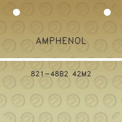 amphenol-821-48b2-42m2