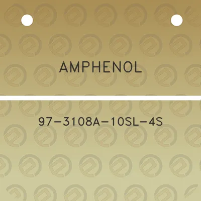 amphenol-97-3108a-10sl-4s