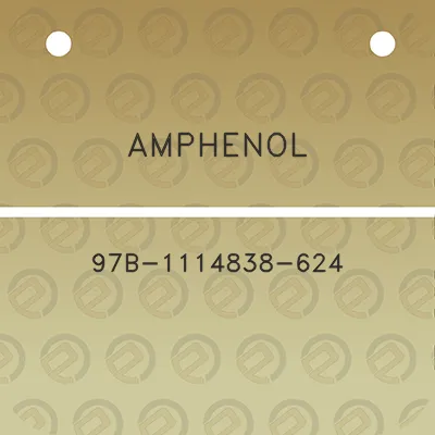 amphenol-97b-1114838-624