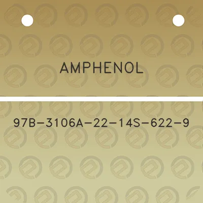 amphenol-97b-3106a-22-14s-622-9