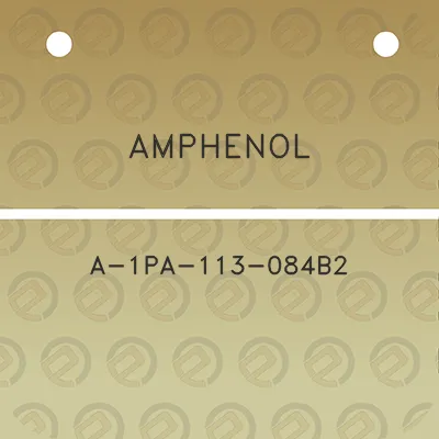 amphenol-a-1pa-113-084b2