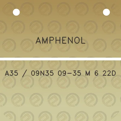 amphenol-a35-09n35-09-35-m-6-22d