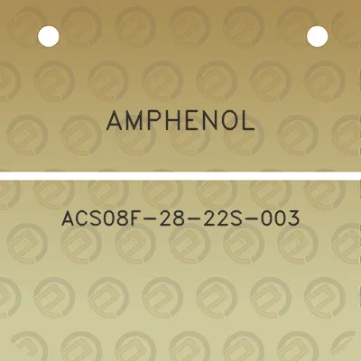 amphenol-acs08f-28-22s-003