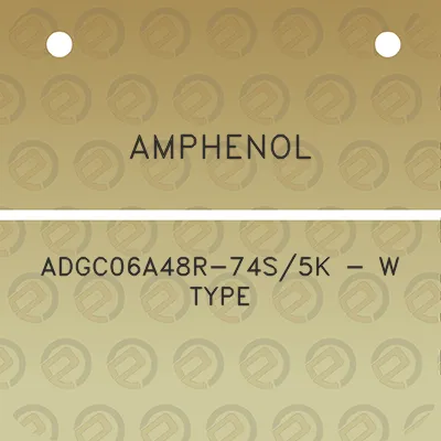 amphenol-adgc06a48r-74s5k-w-type