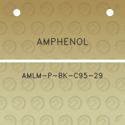 amphenol-amlm-p-bk-c95-29