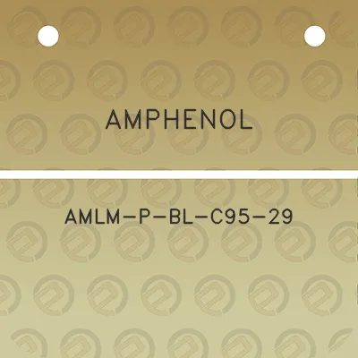 amphenol-amlm-p-bl-c95-29