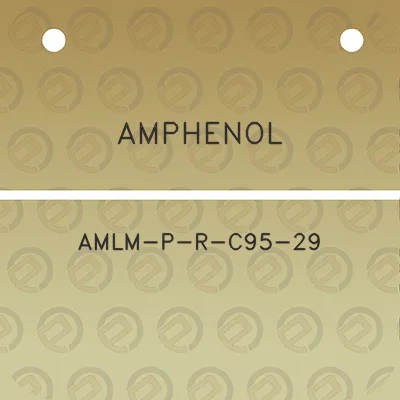 amphenol-amlm-p-r-c95-29