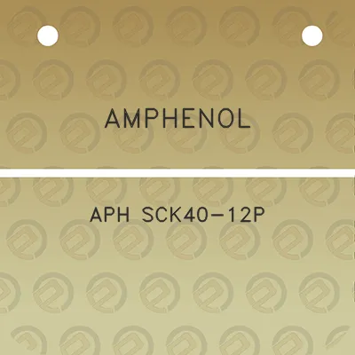 amphenol-aph-sck40-12p