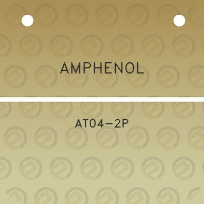 amphenol-at04-2p