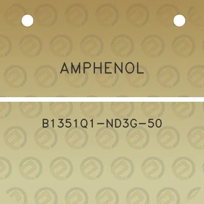 amphenol-b1351q1-nd3g-50