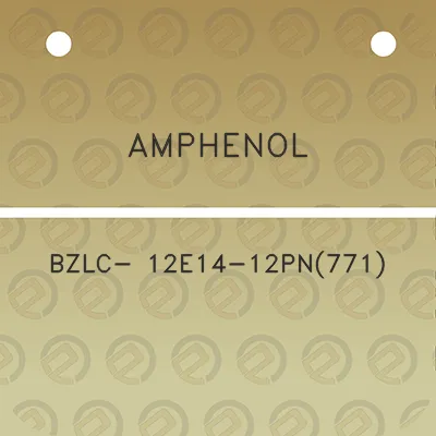 amphenol-bzlc-12e14-12pn771