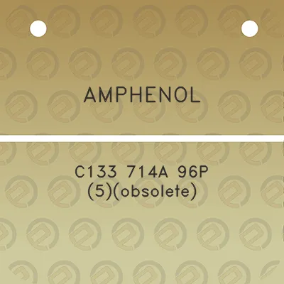 amphenol-c133-714a-96p-5obsolete