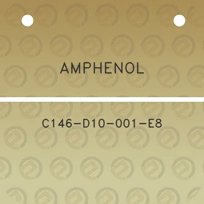 amphenol-c146-d10-001-e8