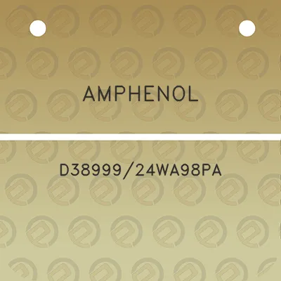 amphenol-d3899924wa98pa