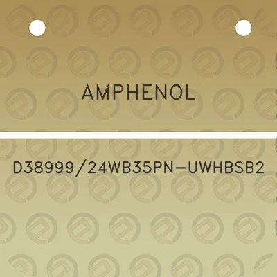 amphenol-d3899924wb35pn-uwhbsb2