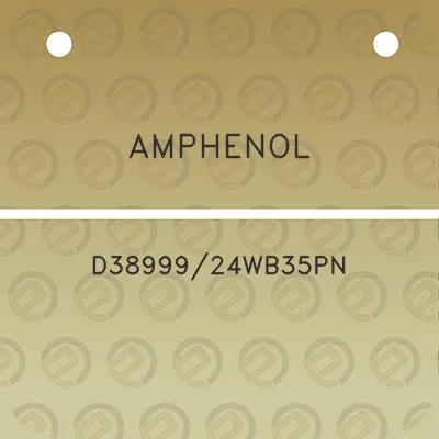 amphenol-d3899924wb35pn