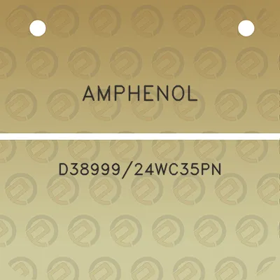 amphenol-d3899924wc35pn