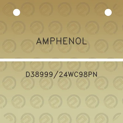 amphenol-d3899924wc98pn