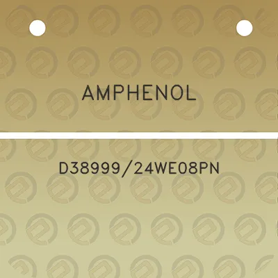 amphenol-d3899924we08pn