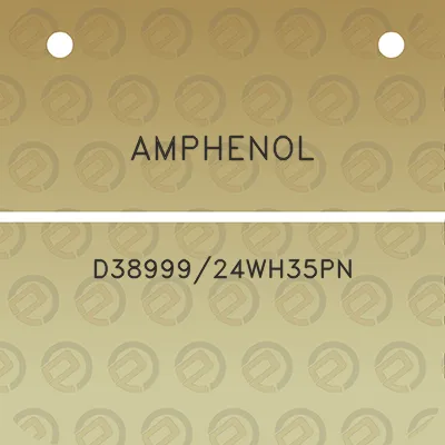 amphenol-d3899924wh35pn