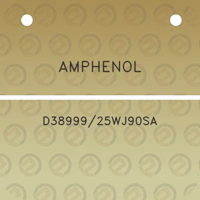 amphenol-d3899925wj90sa