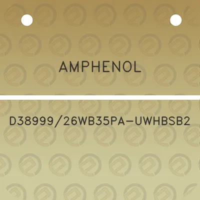 amphenol-d3899926wb35pa-uwhbsb2