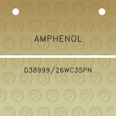 amphenol-d3899926wc35pn