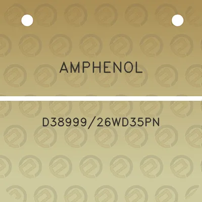 amphenol-d3899926wd35pn