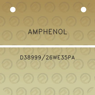 amphenol-d3899926we35pa