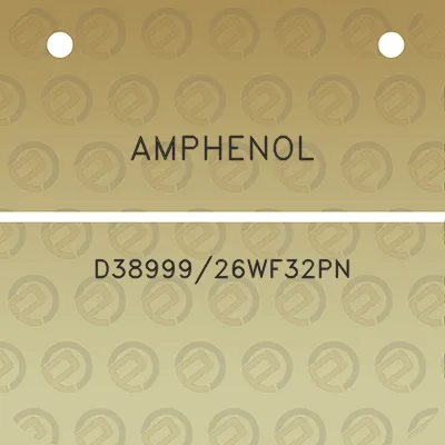 amphenol-d3899926wf32pn