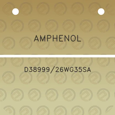 amphenol-d3899926wg35sa