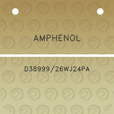 amphenol-d3899926wj24pa