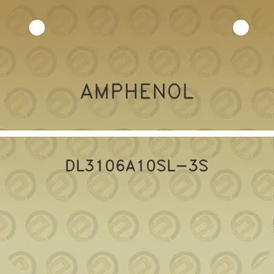 amphenol-dl3106a10sl-3s